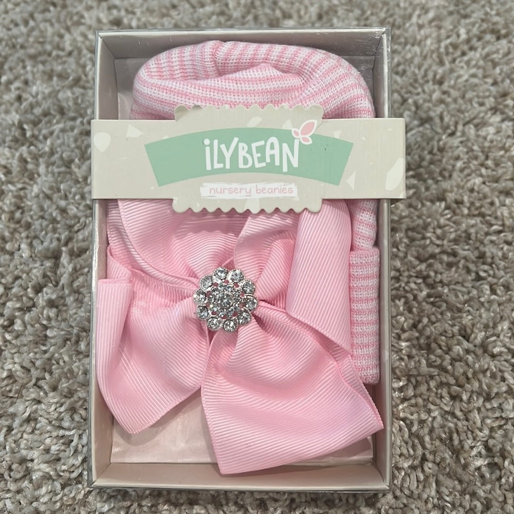 Newborn girl hat